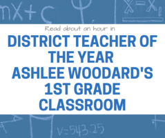 An hour in Teacher of the Year Ashlee Woodard's Classroom